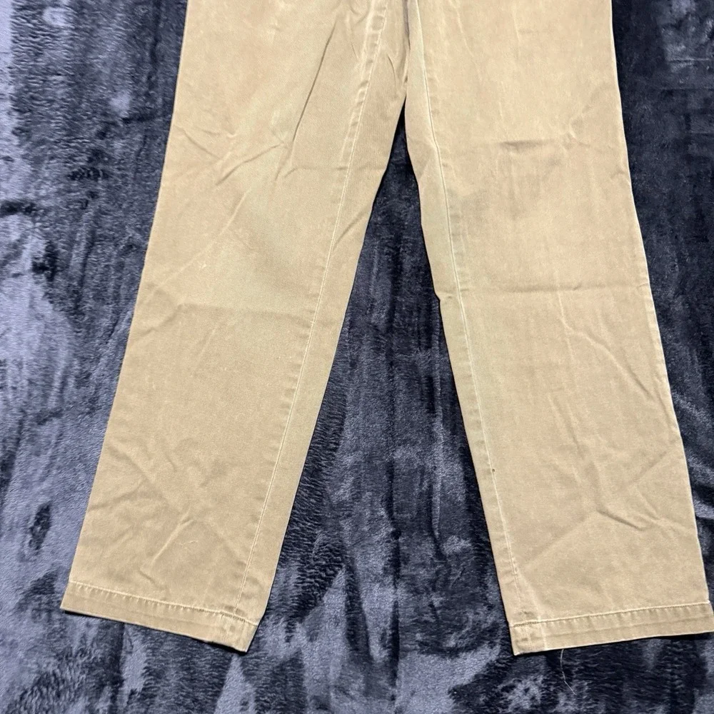 Polo Ralph Lauren Classic Fit Chino Pants Mens 32x32 Actual 33x31 Flat Front Tan